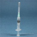 Medical 5ml Disposable Retractable Syringe (CE, ISO, GMP, SGS, TUV)